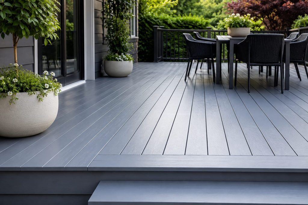 Fence and decking painting services in Glasgow by LayerLux Home Solutions