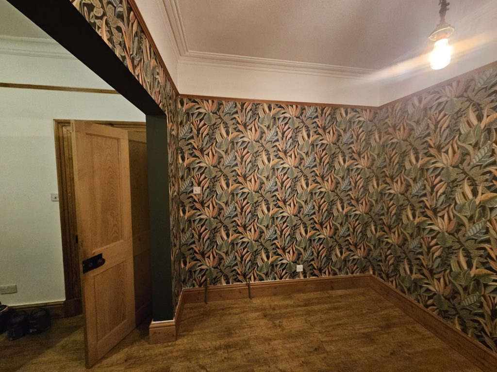 Wallpaper hanging and wallpapering in Glasgow by LayerLux Home Solutions